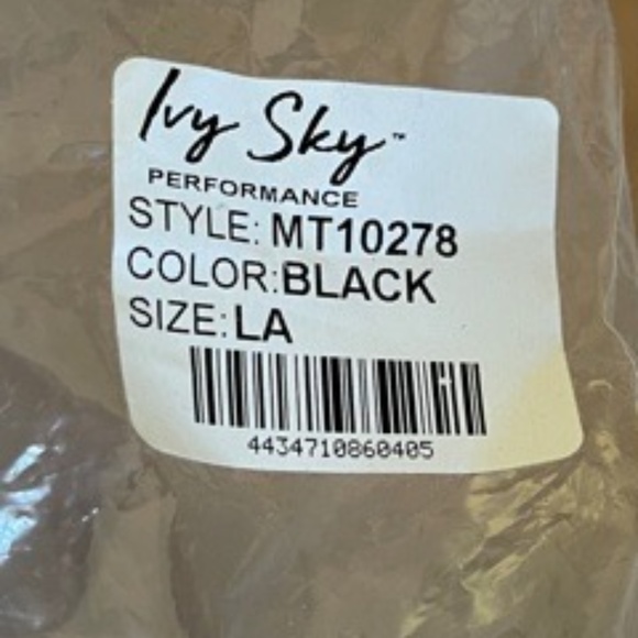 NWT Ivy Sky Swarovski® CRYSTAL BUSTIER in Black - Picture 6 of 9